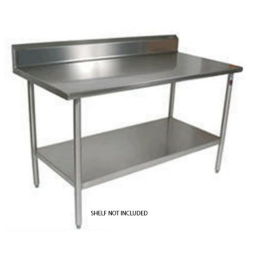 Stainless Steel Table with Splashback -1.1 metre