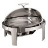 CHAFING DISH - OVAL ROLL TOP LARGE
