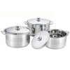 Cookware Set High Quality Stainless Steel Stock Pot Large-6 Piece