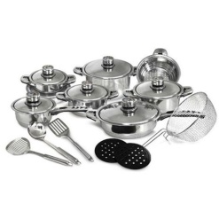 Cookware Set Mafy Stainless Steel Heat Induction-21 Piece