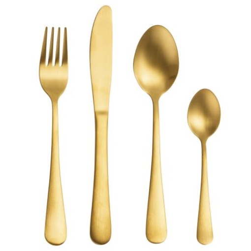 Cutlery Set Gold-24 Piece