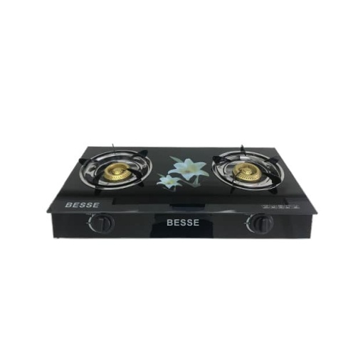 Gas Stove Glass Top2 Burner Global Houseware