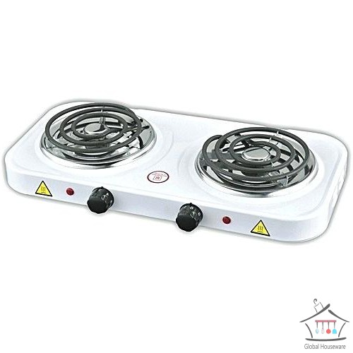 Diamond Double Spiral Hotplate/Stove2 Plate Global Houseware