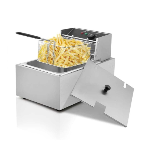 Ideal 5L Stainless Steel Single Tank Electric Fryer