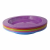 Otima-Plastic Plates Assorted Colours-Pack of 10