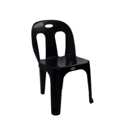 Plastic Chair-Heavy Duty Black